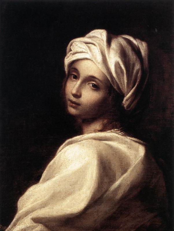 SIRANI, Elisabetta Portrait of Beatrice Cenci wr oil painting image